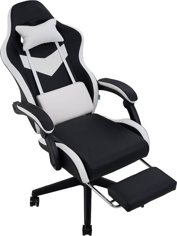 Brayden Studio Swiveling PC Racing Game Chair Black