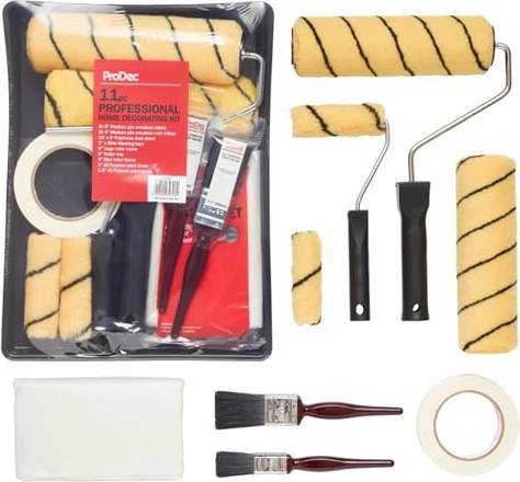Prodec 11 pc Professional Home Decorating Kit Brush tool