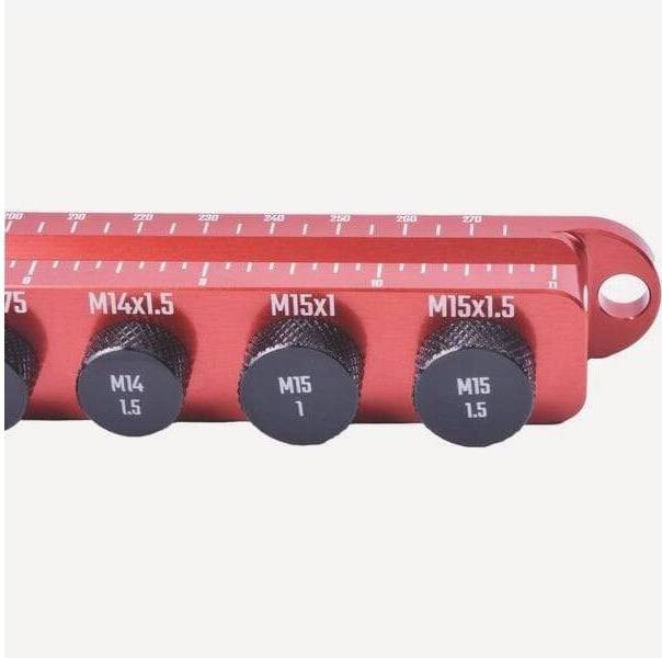 Wheels Manufacturing Axle Ruler Plug Gauge M15x1