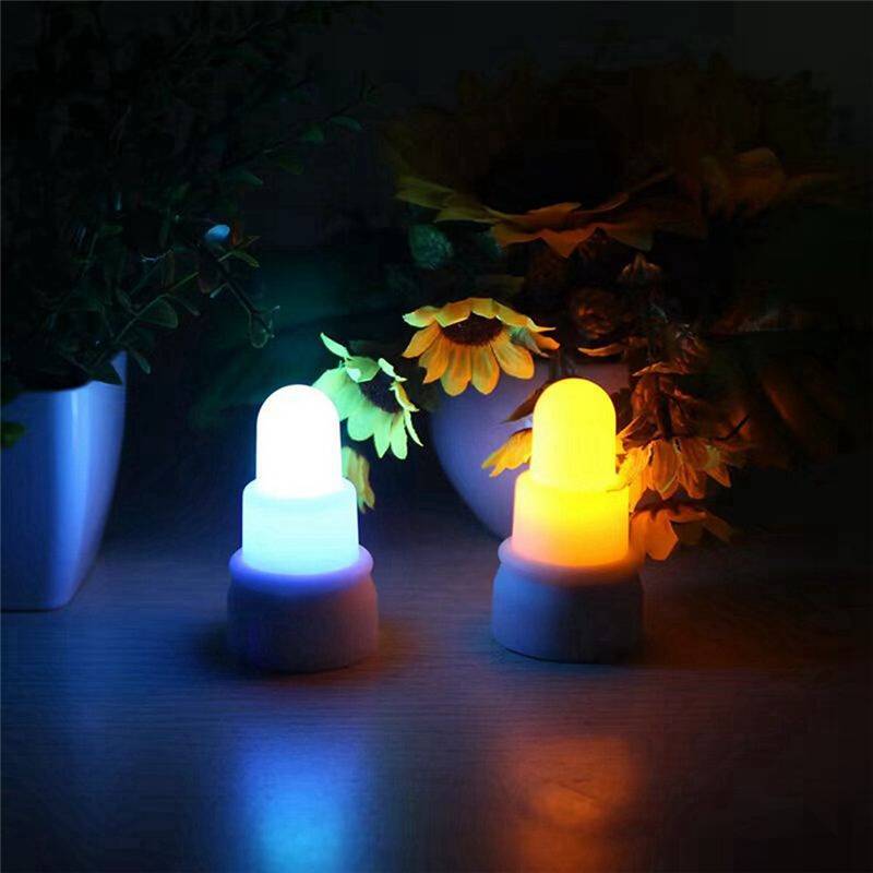 Typecat Rechargeable RGB LED Tea Wax Light Table Lamp