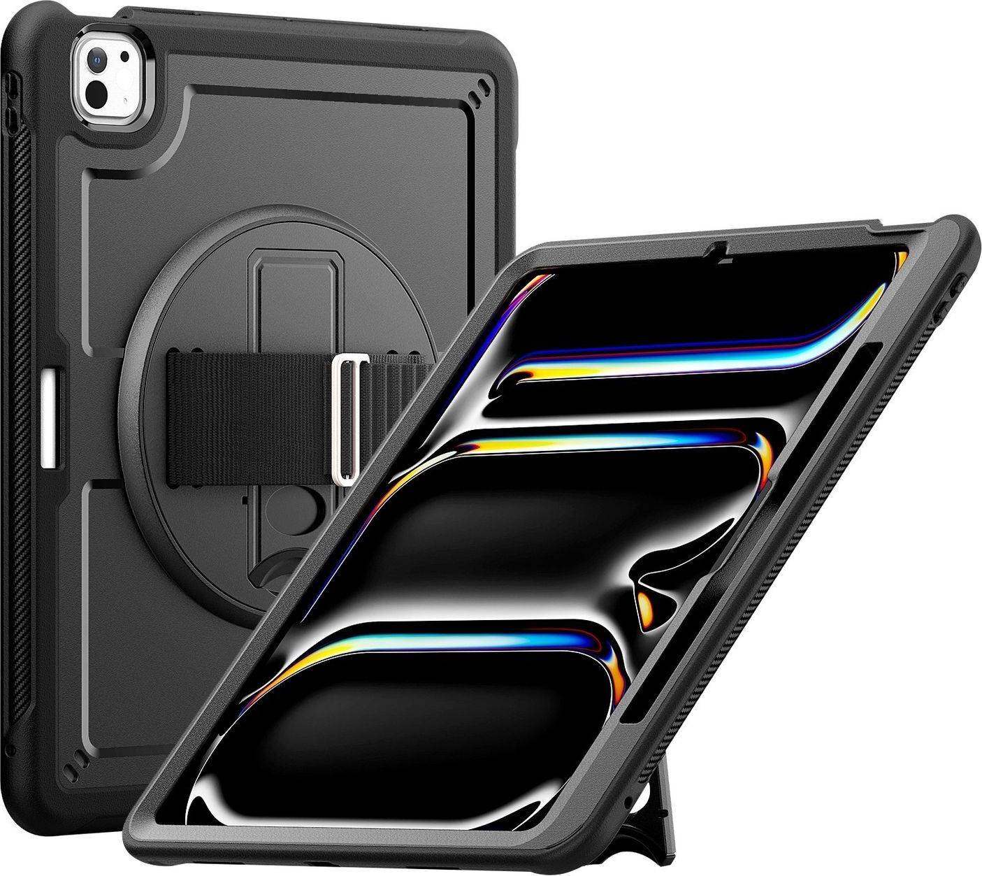 Ipad pro hülle Wigento Ipad Pro 13 2024 360 Grad Rotation Hülle