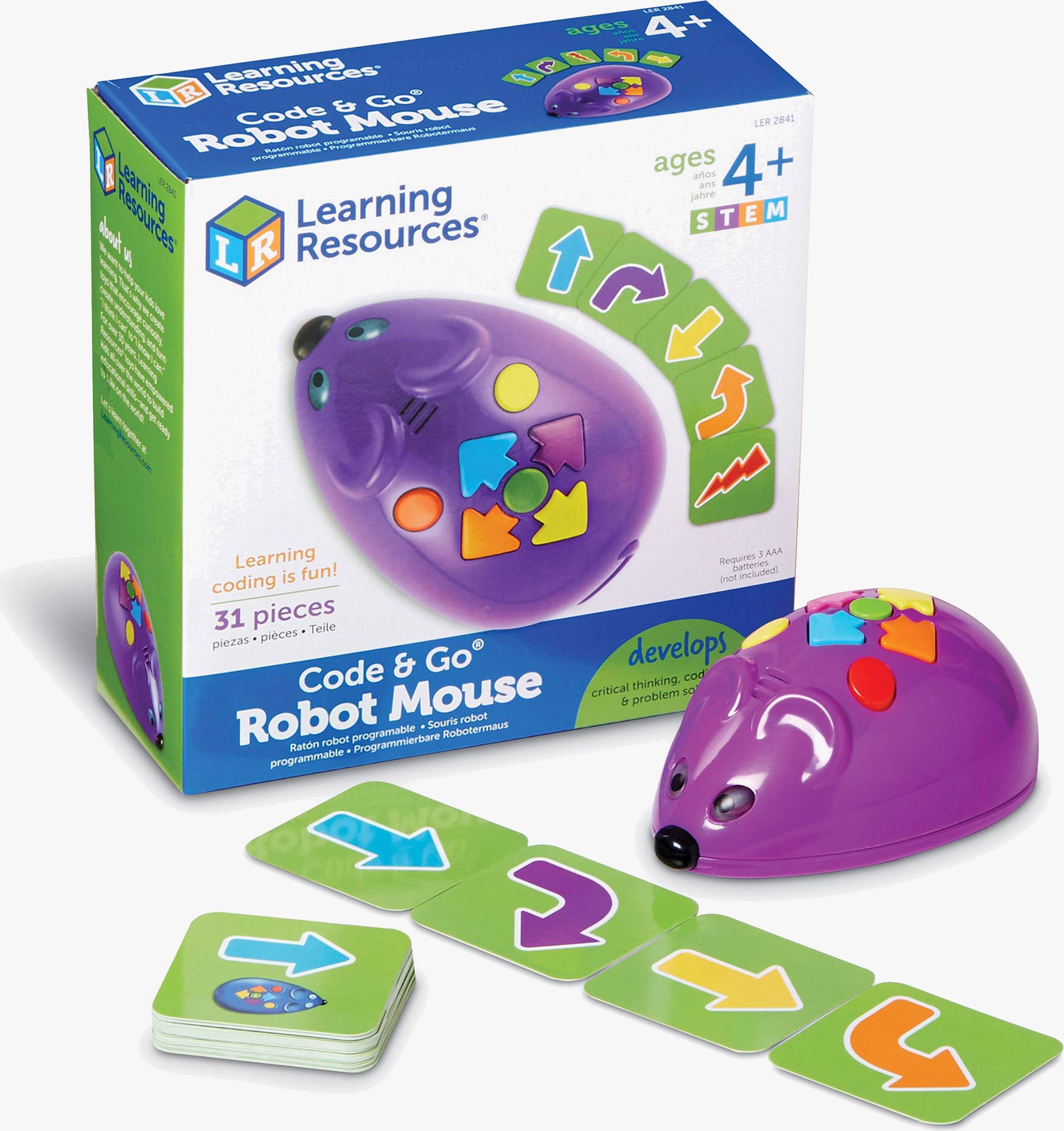 Learning Resources Programmerbar Robotmus Robotik Kit