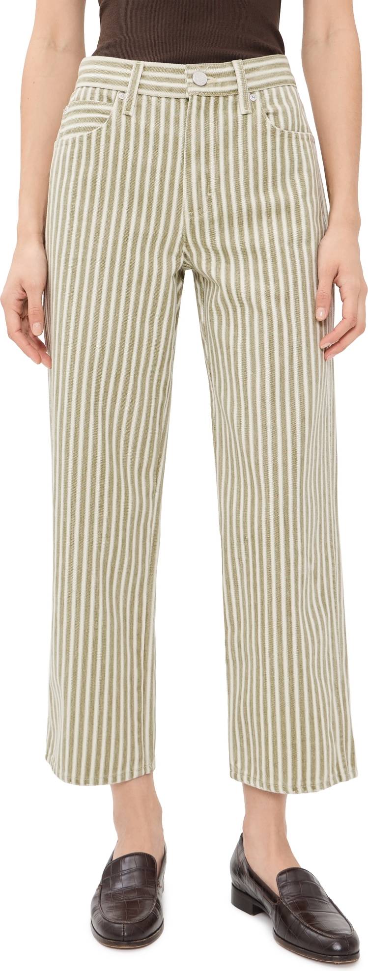 Billie Cropped Jeans Rally Stripe
