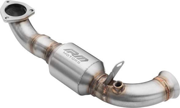 RM Motors Downpipe Mini Cooper R55 R56 R57 LCI R58 R59 R60 R61 N18 4 Katalysator 200 Cpsi