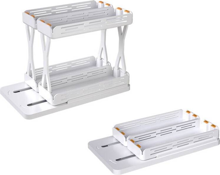 Tlily Pull-Out Rotating Storage Rack