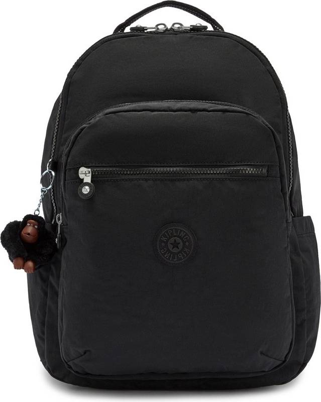Kipling Seoul Large Backpack With Laptop Protection True - Black