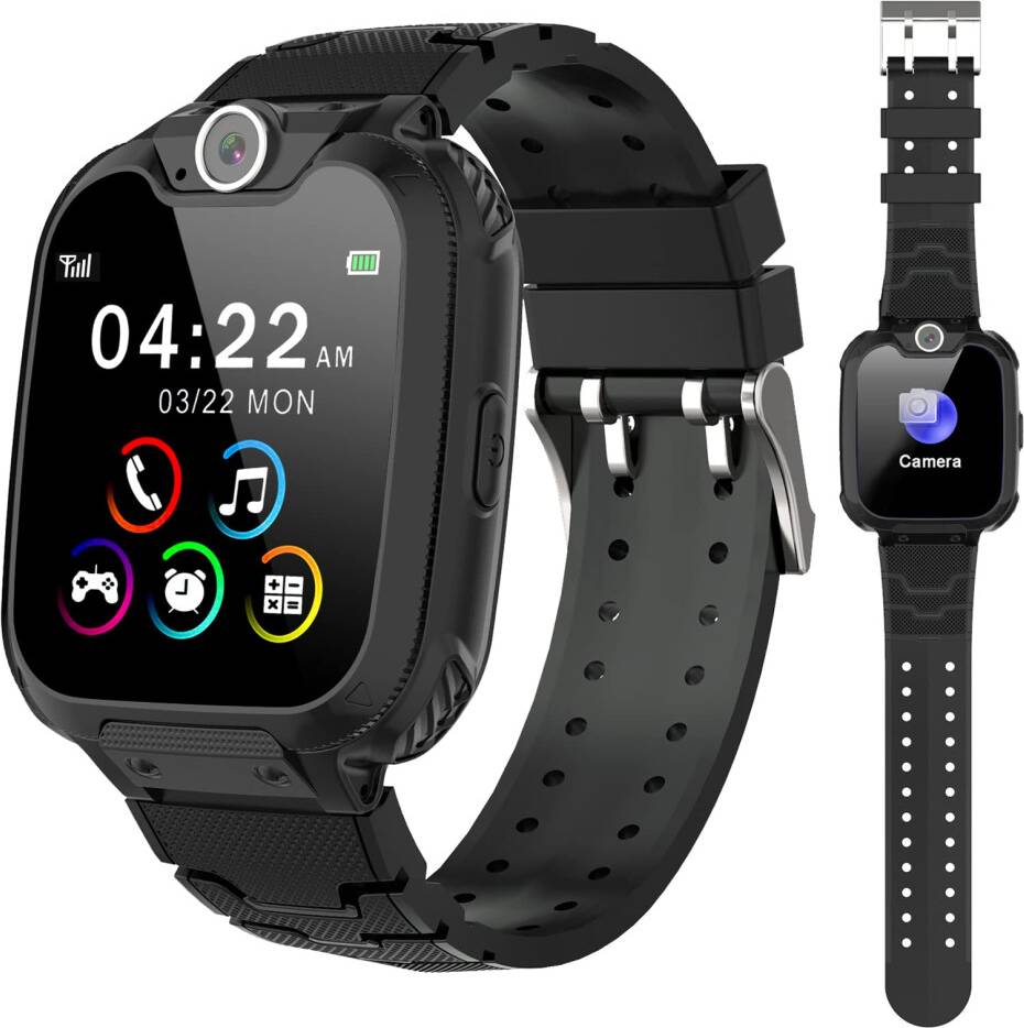 Kids Smart Watch With Two Way Call SOS 16 Games