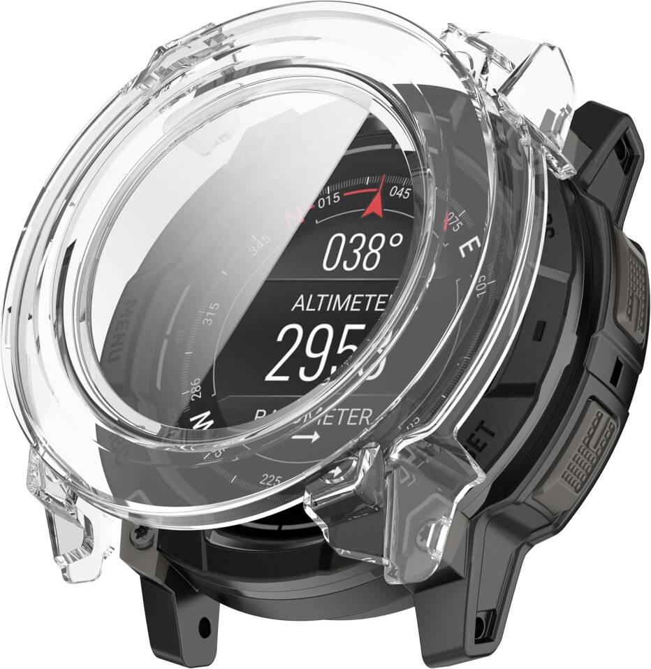 Garmin instinct 3 amoled 50mm Transparent Protective Case For Garmin Instinct 3 Solar