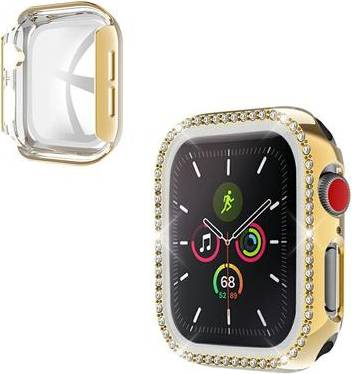 Apple watch gold Apple Watch Series 6 40mm Rhinestone Frame Gold