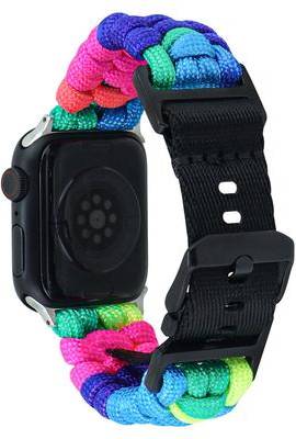 Apple Universal Nylon Rope Watch Band Dual Color