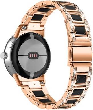 Google Pixel Watch Rhinestone Stainless Steel Strap