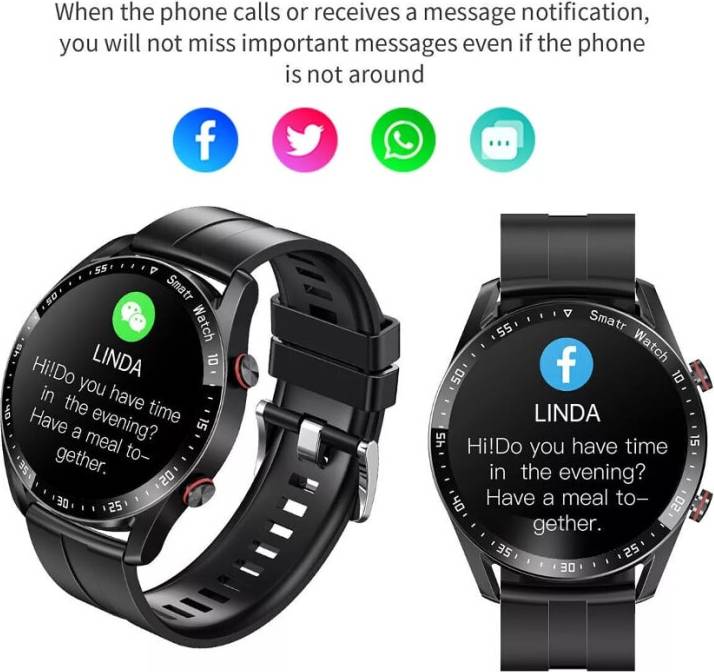 Veanxin Smart Watch Bluetooth Call 1.3 Inch