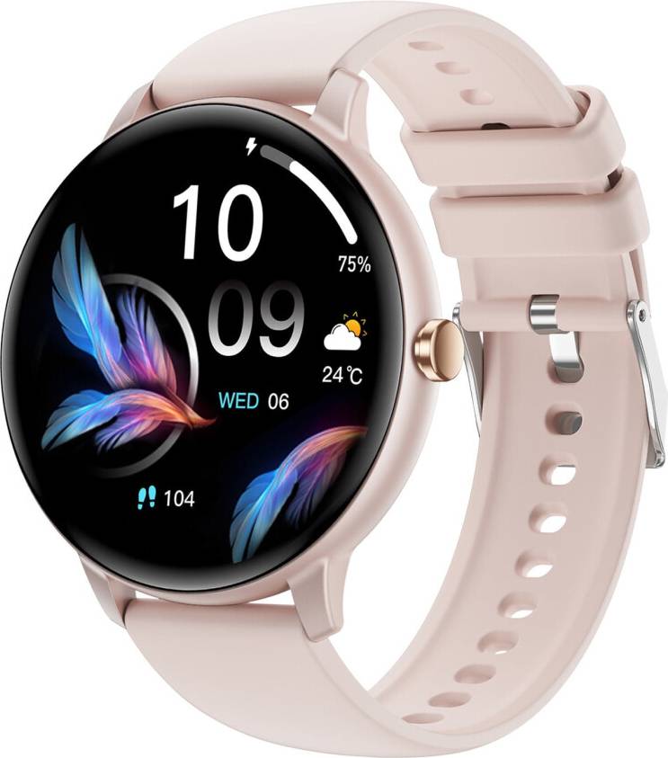HD Rugged Smart Watch Pink