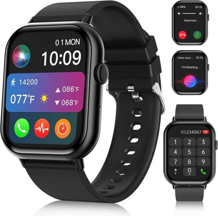 Veanxin Smartwatch Full Touchscreen 2.01 for Android iOS Phones