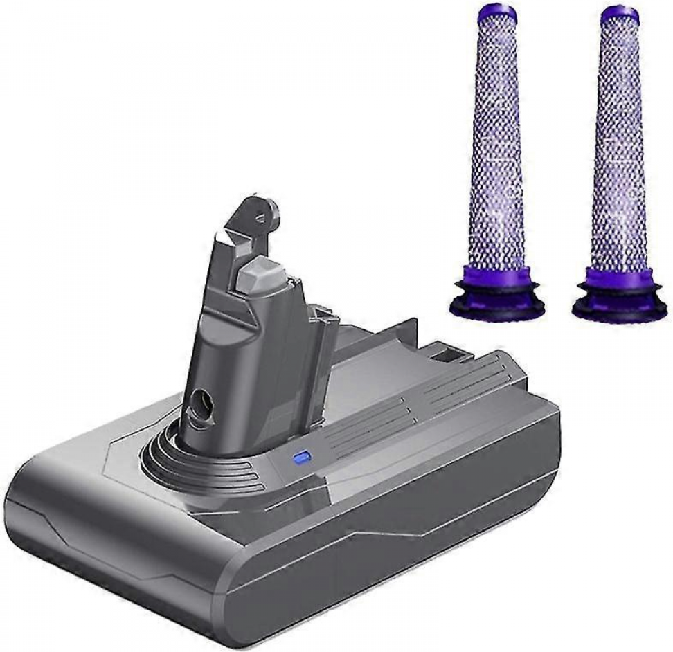Dyson sv03 battery V6 DC62 Battery Adapter With 2 Pre-Filters