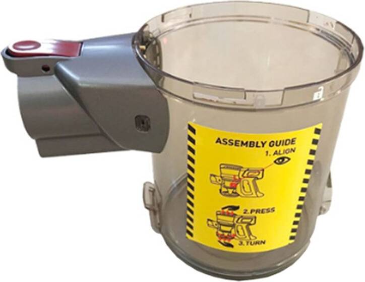 Typecat Dust Bin Container Supersonics Vacuum Cleaner
