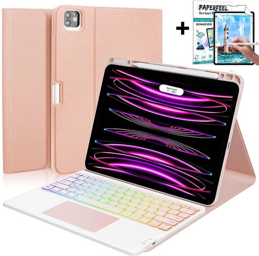 Smart keyboard ipad pro 12.9 Touchpad Keyboard Case iPad Pro 12.9 Inch