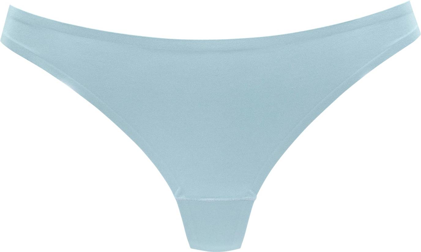String Hellblau Microtouch Unterhosen String - Blau