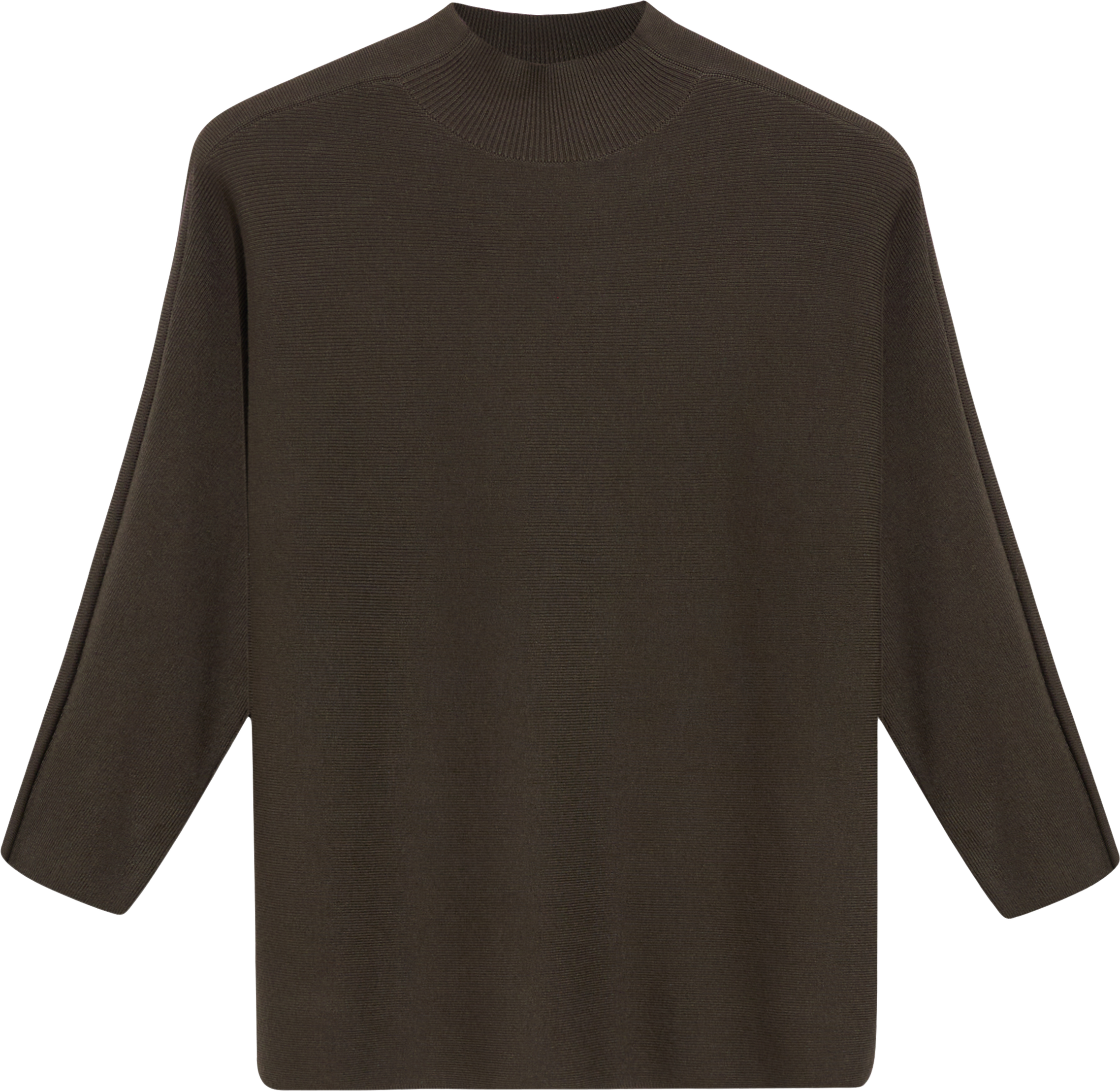 Pull Col Roulé Femme - Marron