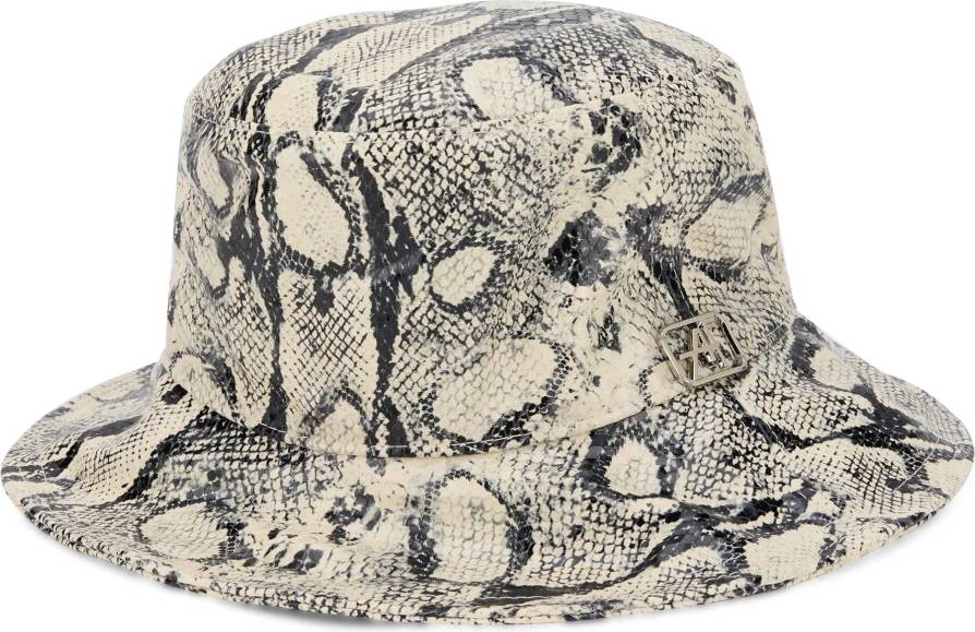 Alberta Ferretti Python Bucket Hat - Mehrfarbig