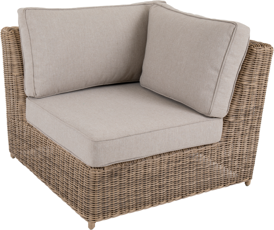 Brafab Glendon Hörn Rustic Beige Modulsoffa