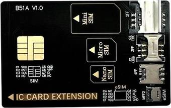 Sodial 4 In 1 Adapter Test Card Micro Sim Test Card