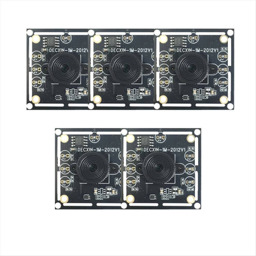 Melitt 5Pcs 100 Degree Camera Module 1MP