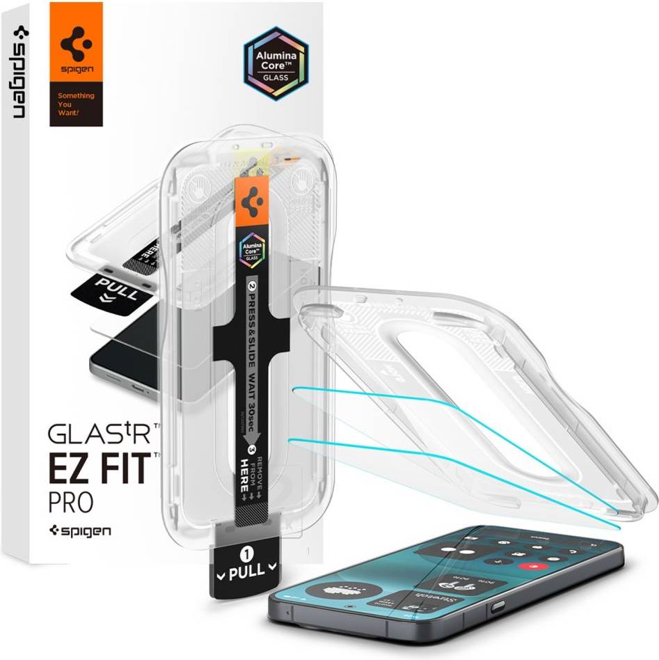 Spigen Nothing Phone 4a Pro Tempered Glass Screen Protector 2 Pcs