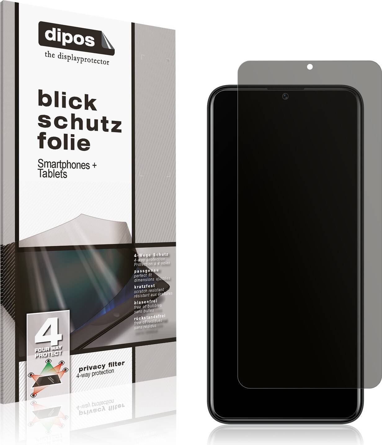 Dipos Screen Protector For Oukitel C33 Privacy Filter