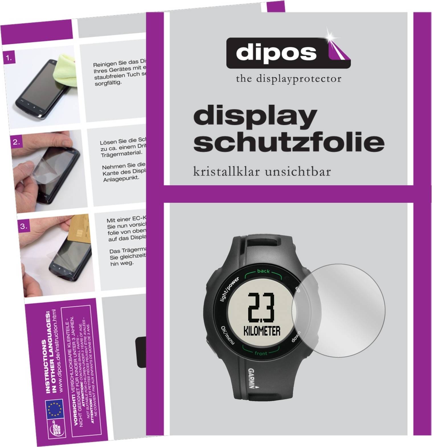 Dipos Screen Protector For Garmin Approach S1