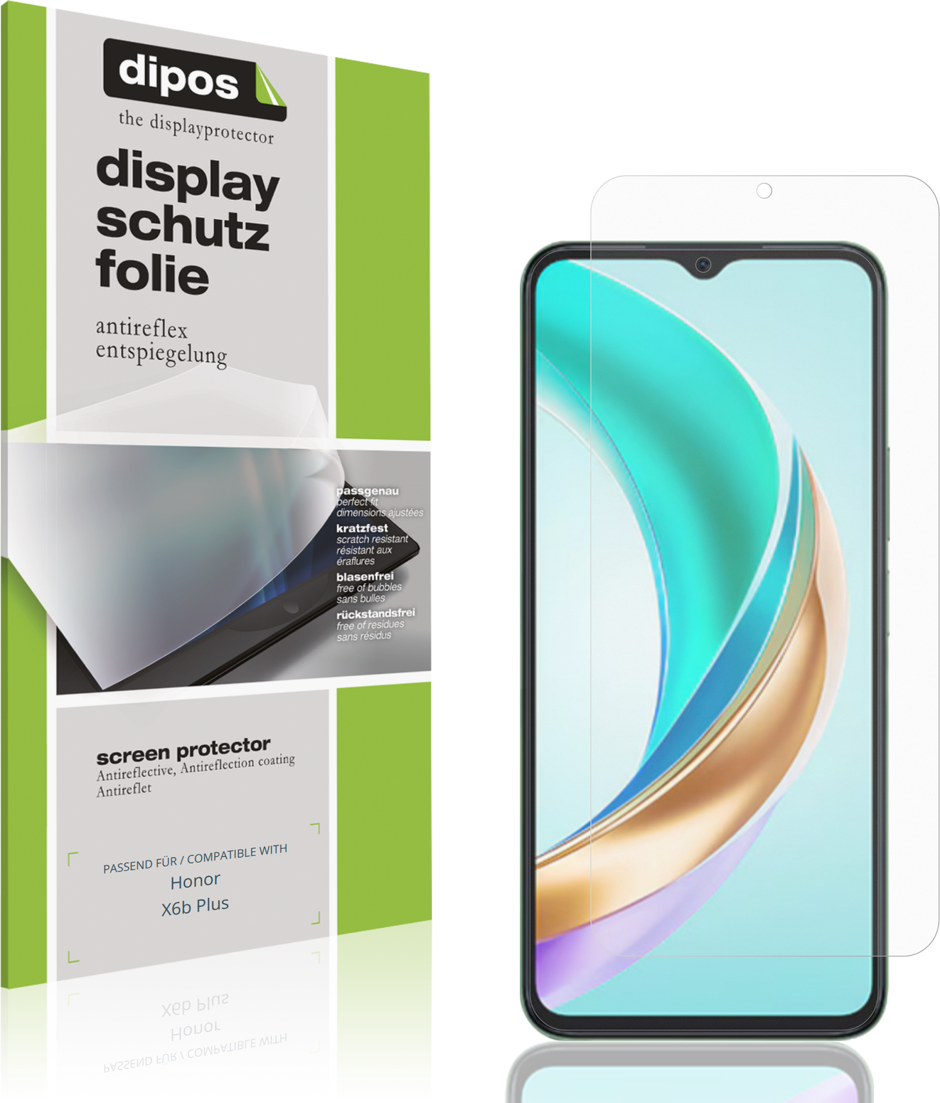 Dipos Screen Protector For Honor X6b Plus