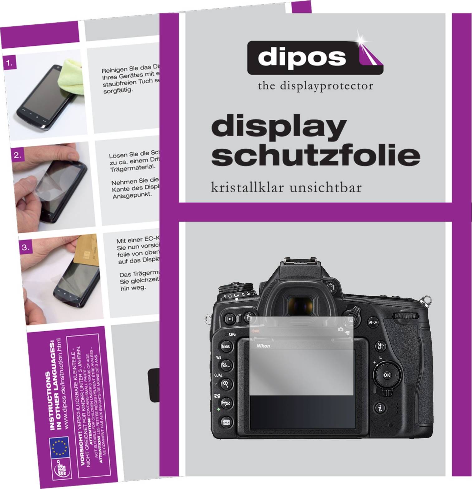 Dipos Screen Protector For Nikon D780