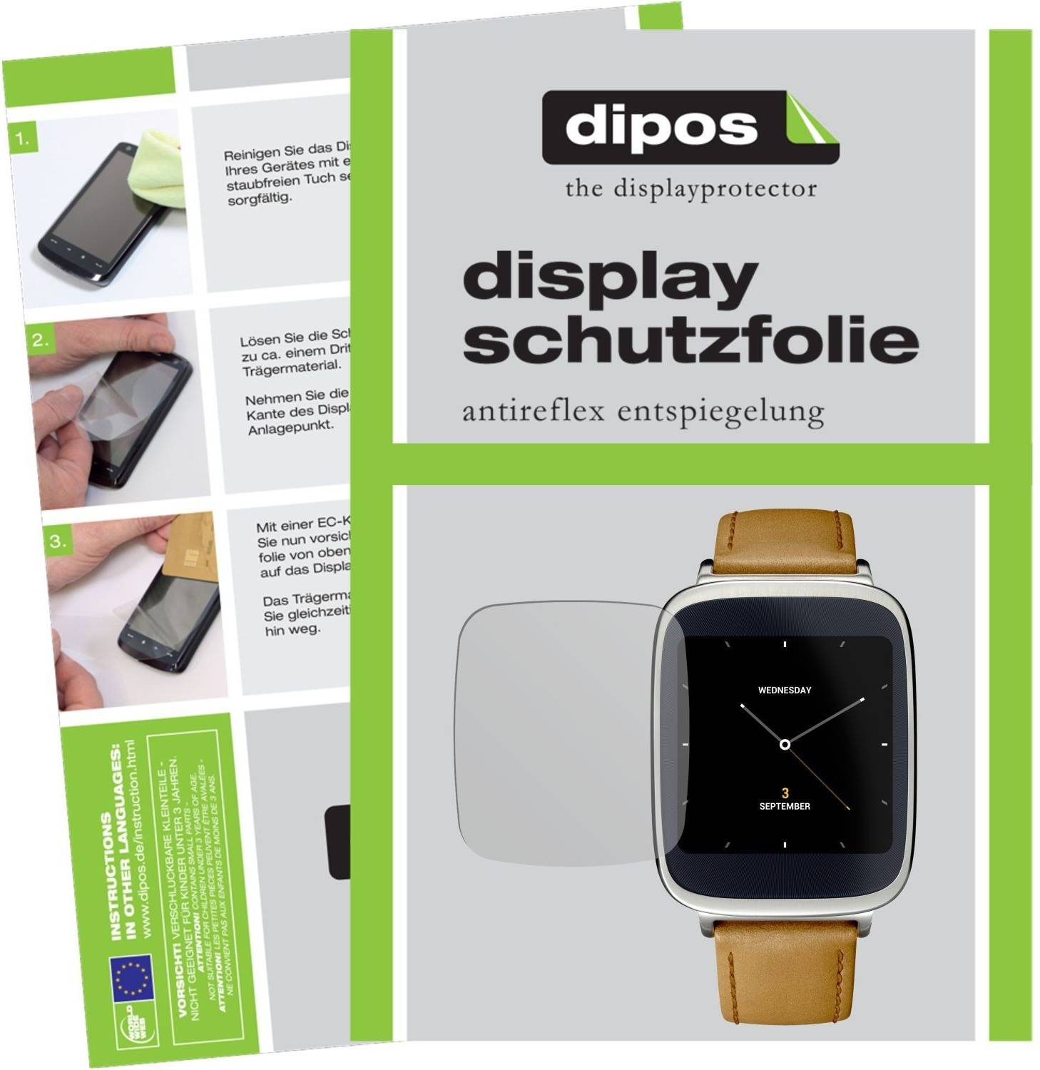 Dipos Screen Protector For Asus Zenwatch