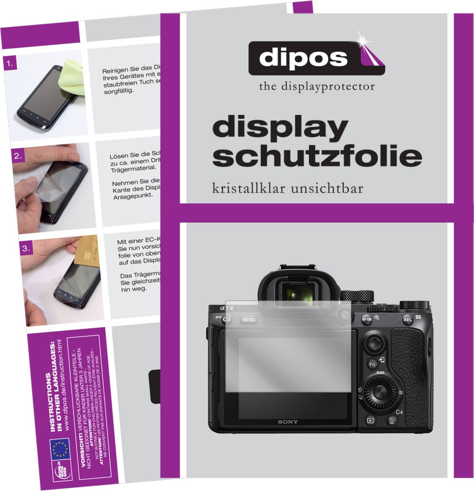 Dipos Screen Protector For Sony Alpha 7c