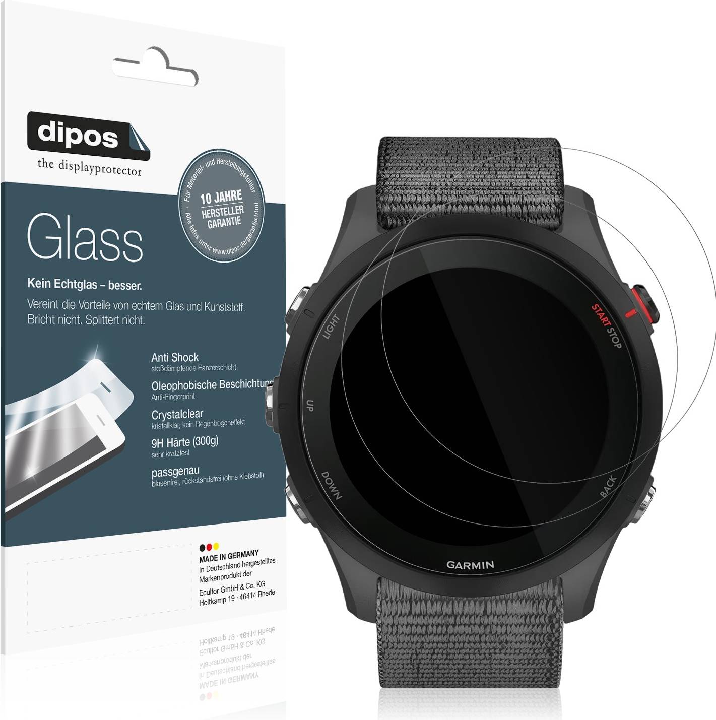 Garmin forerunner 255 Dipos Screen Protector For Garmin Forerunner 255
