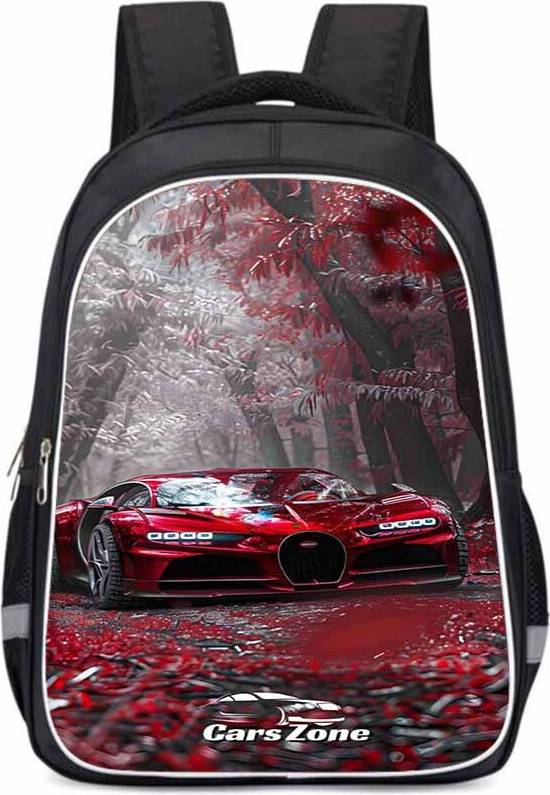 RYWOLT Oxford Fabric Racing Car Backpack - Style G