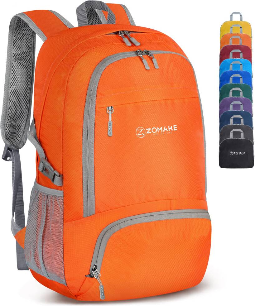 Zomake Lightweight Foldable Backpack Rucksack 30L - Ultralight
