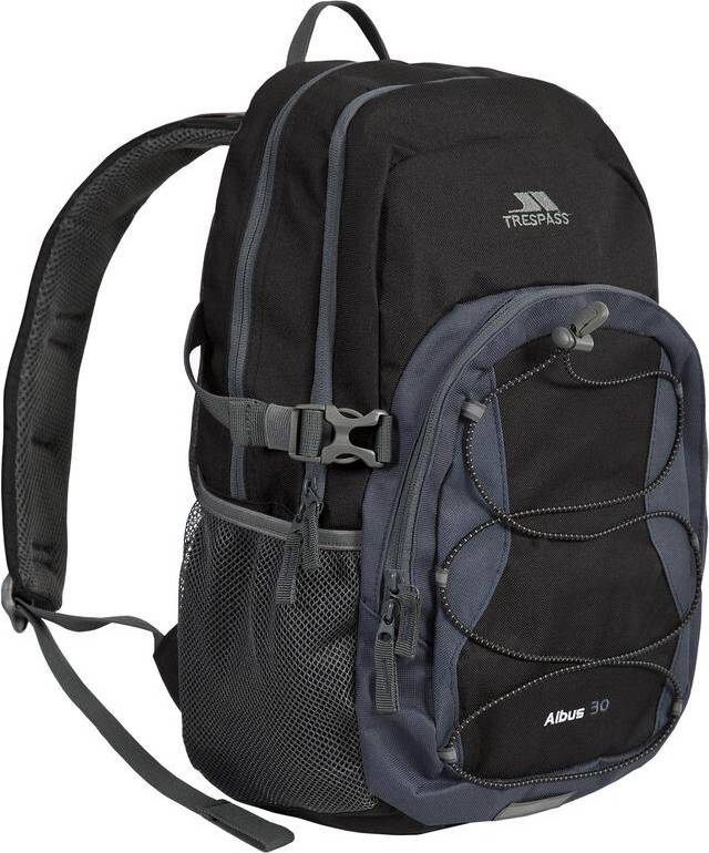 Trespass Albus Backpack Perfect Rucksack - Ash
