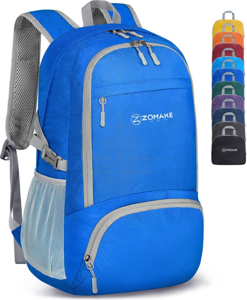 Zomake Lightweight Foldable Backpack Rucksack 30L - Ultralight