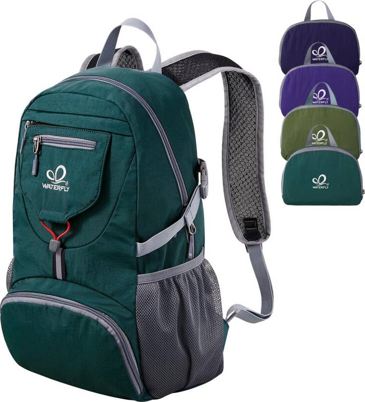 Waterfly Ultra Lightweight Foldable Backpack - Packable