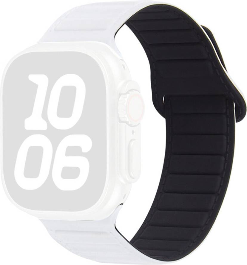 Stitched Line Pattern Silicone Strap Apple Watch Ultra