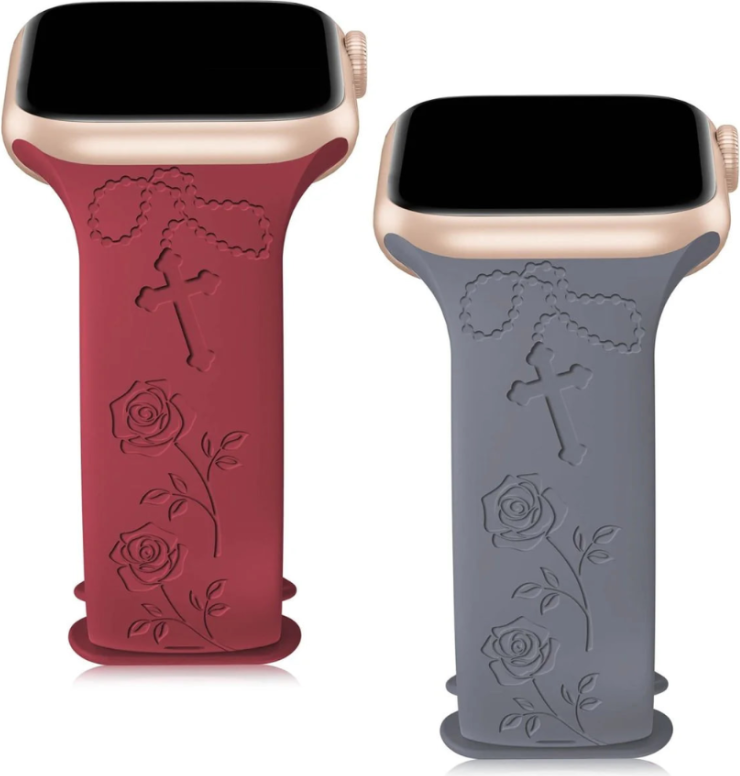Engraved Apple Watch Strap 2-Pack