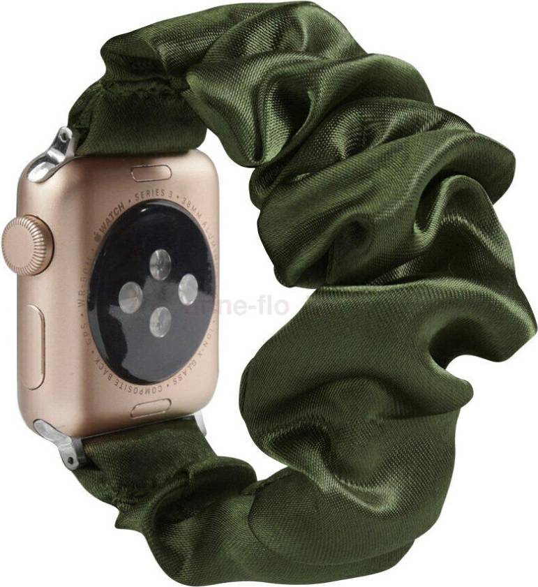 Apple watch se 44mm midnight Scrunchie Loop Watch Band Strap For Apple Watch