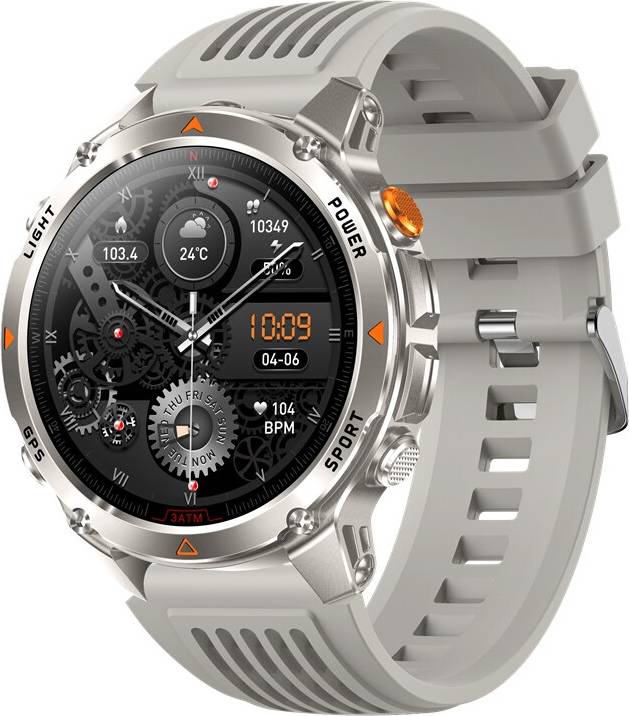 STOYOTU Smart Watch LED Flashlight 2.01 HD AMOLED Screen