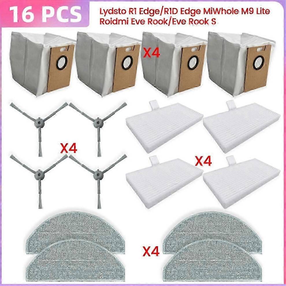 Roidmi filter Lydsto R1 Edge MiWhole M9 Lite Roidmi Eve Rook Dust Bag