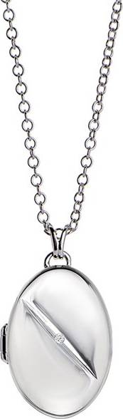 Hot Diamonds Silver Inheritance Oval Locket