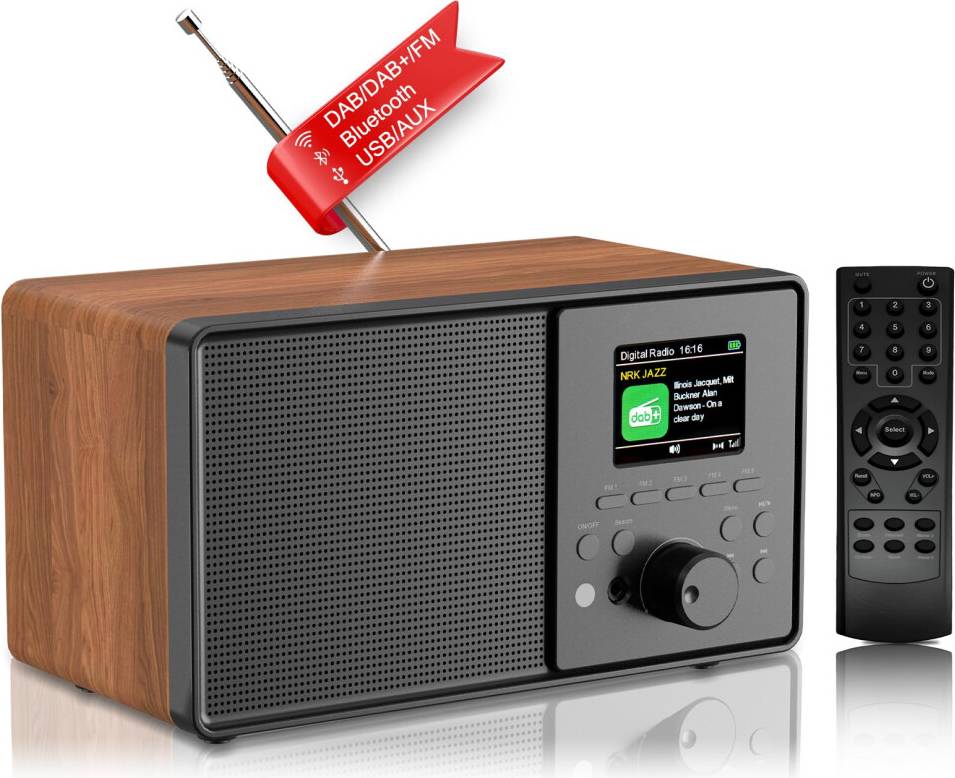 Dab kitchen radio DAB DAB FM Digital Radio 2.4 Inch Color Display