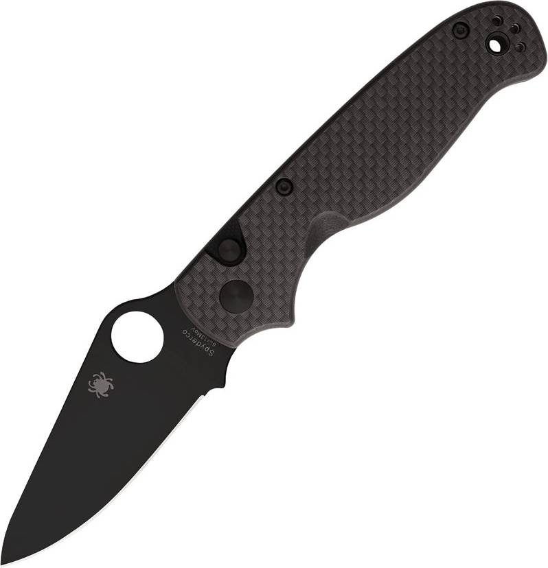 Spyderco ButtonUp Button Lock CF Fickkniv