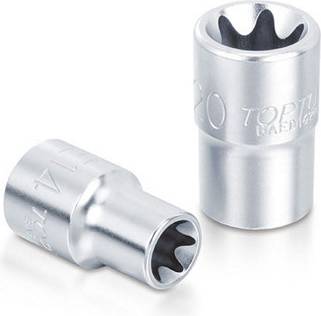 Toptul E22 Star Socket Bit 1/2 Inch Square Drive Socket Bit