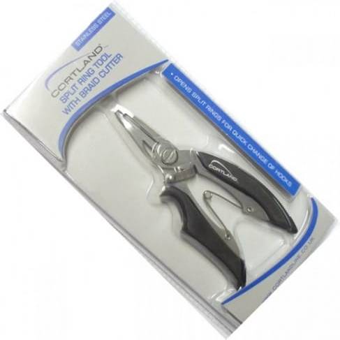 Split Ring Pliers with Braid Cutter